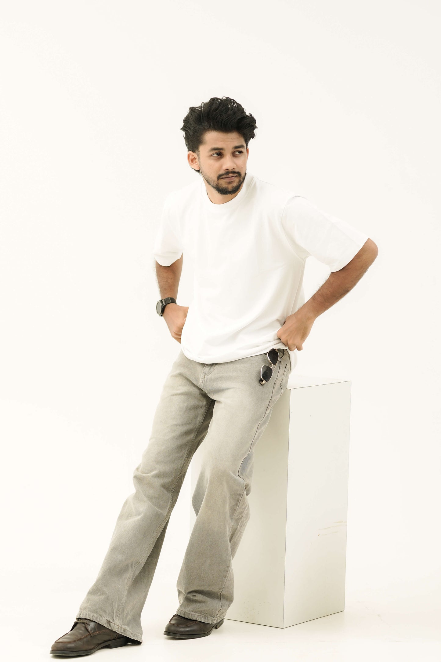 Classic White Oversized Essential T-Shirt