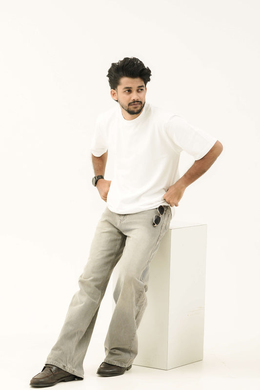 Classic White Oversized Essential T-Shirt