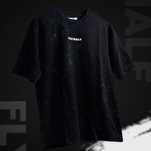 Midnight Drift Oversized Acid-Wash T-Shirt
